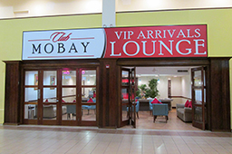 Book your Club MoBay VIP treatment here! Club Mobay's Arrival or Departure Lounge
